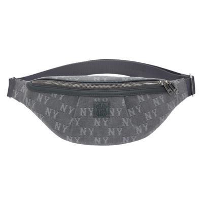 Denim Fanny Pack Regular Unisex Light Blue/Gray Casual 3AHSMD15N