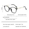 Progressive Multifocus Reading Glasses Bifocal Ultralight Presbyopia Glasses Women Men Round Anti Blue Light Eyewear 0 To +400