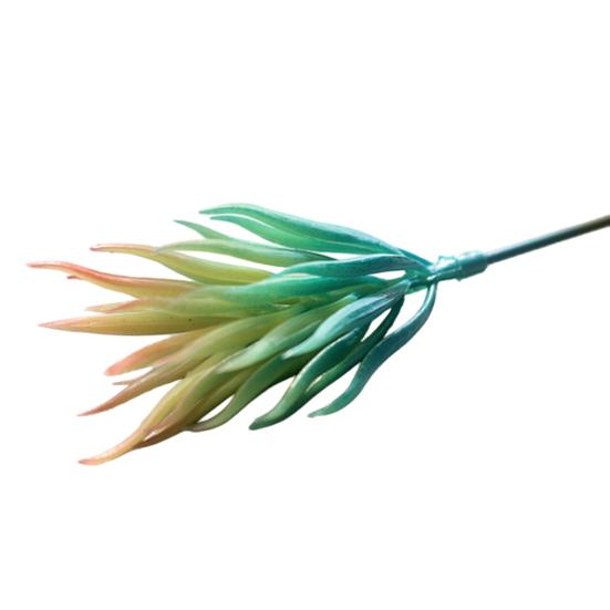 Mini Künstliche Sukkulenten Realistische Fake Kleine Kakteen Pflanzen Bunte Kunststoffe Beflockte Topflose Pflanzen für Garten Blumentopf Küche Heimdeko