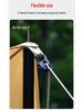 Aluminum Alloy Self-Locking Tent Rope Tensioner for Outdoor Camping