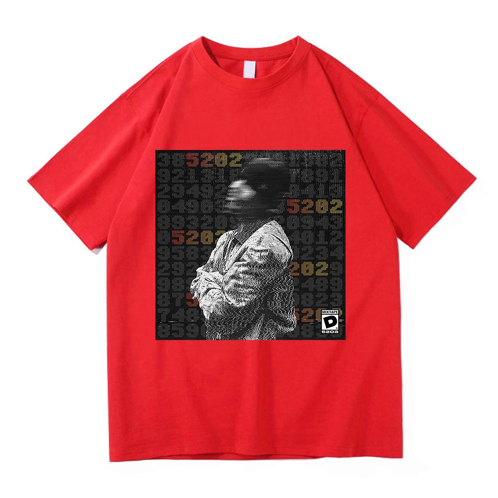 Duki 5202 MIXTAPE T Shirt 2025 New Album Retro Fashion Men/women Clothing Vintage Harajuku High Quality Clothes Cotton Tshirts