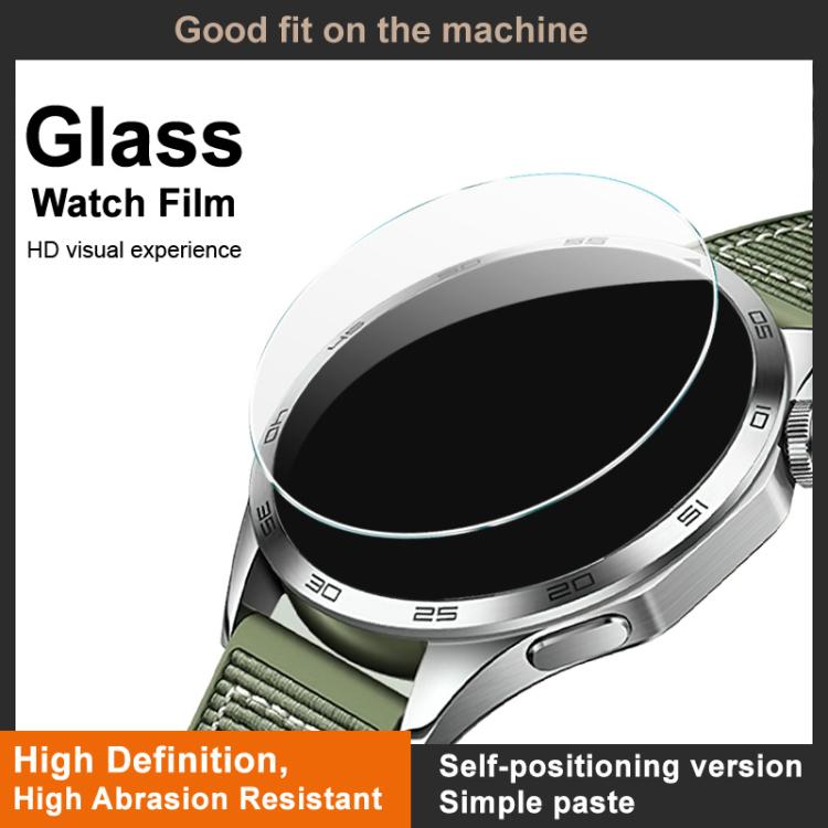 Tempered Glass Watch Film Self-positioning Version For Realme Watch 5, HD Anti-Scratch Smart Watch Screen Protector