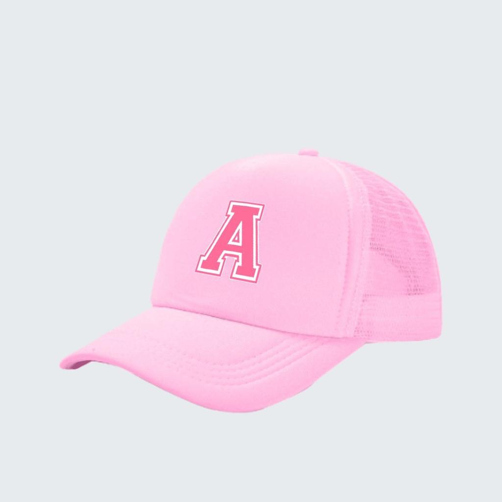 Alphabet Sun Hat Men And Women Couple Embroidery Alphabet Fashion Street Baseball Cap