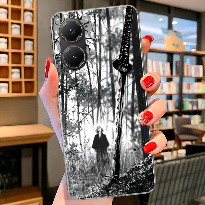 Vagabond Samurai Comic Phone Case For Xiaomi Poco F7 Ultra X7 X6 X5 Pro M7 Redmi 15C 15 13C 13 12C 12 10C 10 9A 9C 9T 9 Shell Po
