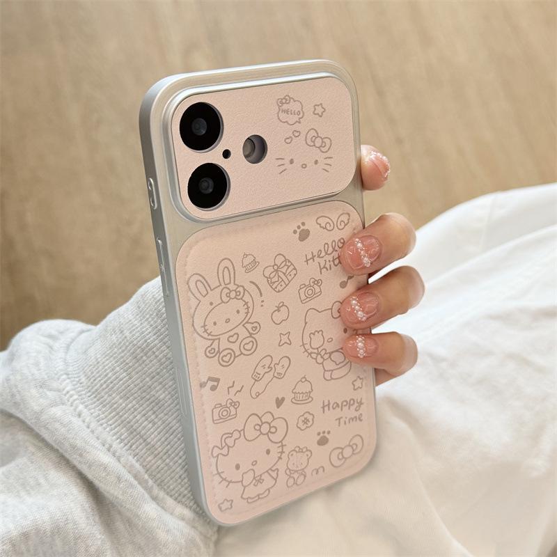 Hello Kitty Heart iPhone Case for 17 Pro Max / 16 / 15 / 14 - Girly Daily Use Edition