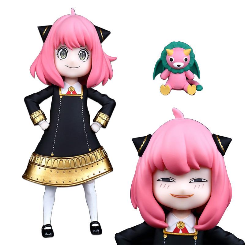 

Семья шпиона Аня Сменная голова Лицо Стоящая Сидящая Фигурка Игрушка Подарок Отлично Stand Changeable Head