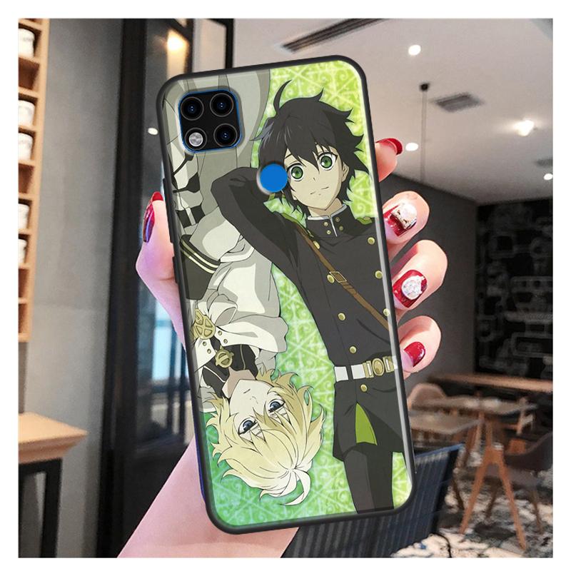 Anime Owari No Seraph Of The End Funda For Xiaomi Redmi Note 10S 9S 8T 9 Note 10 Pro Note 11 Pro Redmi 9C 9A 9T Soft Case