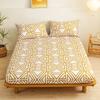 Bohemian Red Stripe Bedding 2/3pcs Bohemian Red Stripe Bedding Set - Twin/Full/Queen/King All-Season Comfort Bed Sheet and Pillowcase Set