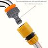 6/10-Piece Hose Quick Connector Kit | 3/4" & 1/2" | Threaded Faucet Adapters | Car Wash & Garden Watering