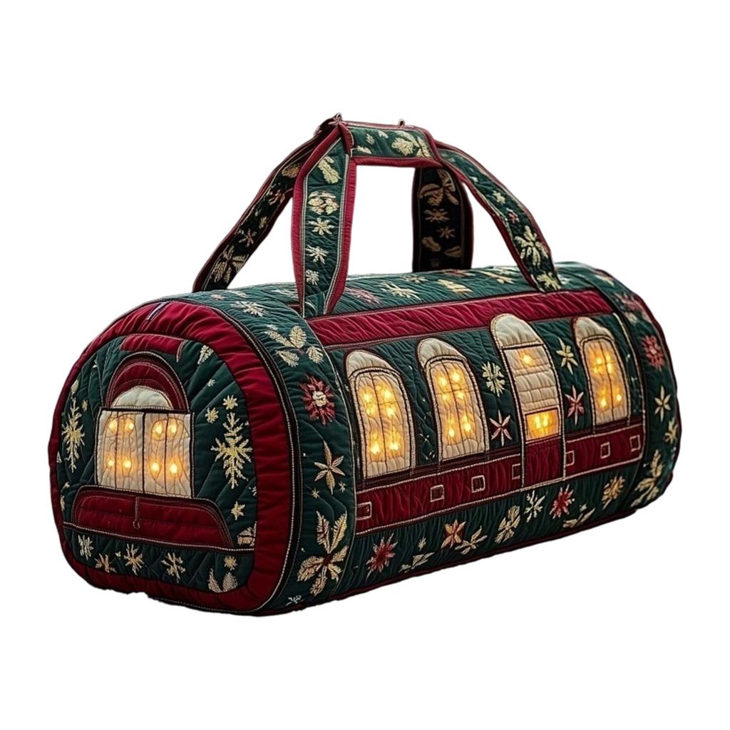 Petit Sac de Yoga Décontracté Imprimé pour Femme Sac à Main de Voyage avec Design Halloween et Noël