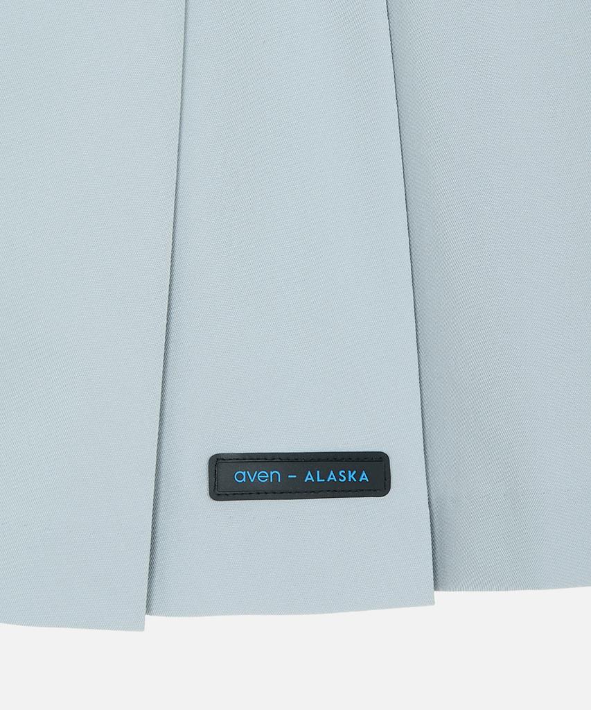 AVEN Dry Motion Tailored Pleated Skirt Sky Blue