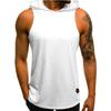 Men S Slim Breathable Sleeveless Hooded Sports Vest