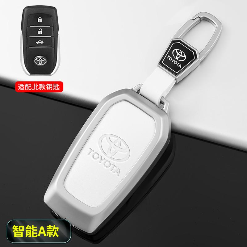 Para Toyota Land Cruiser 200 Prado Crown Yaris Cross Hilux Innova Fortuner Camry Alphard PREVIA Vellfire Capa Protetora para Chave de Carro