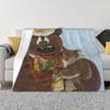 Humphrey B Bear Personalized Travel An Ultra-Soft Micro Fleece Blanket