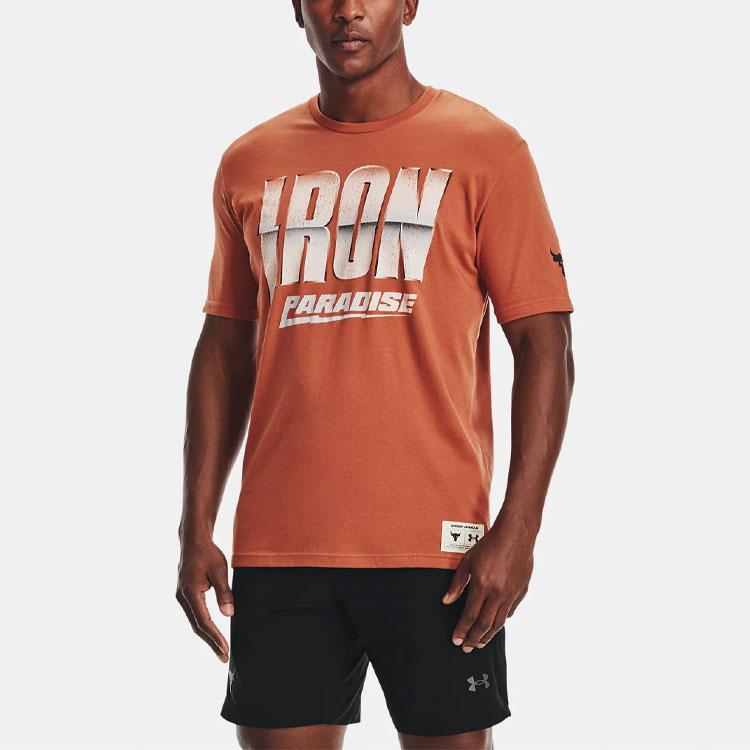 Under Armour T Shirt Men's Orange 1363557-843