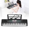 Electronic Keyboard 61 Piano Keys Children Toys Beginner Microphone Musical InstrumentUniversal USB Power Supply