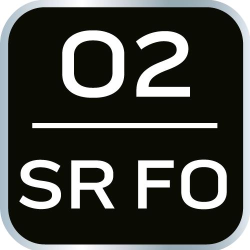 O2 SR FO work shoes, ultra antislip, size 43