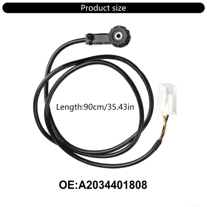 Enhanced Sound Auxiliary Cable 4Pin Copper Wire Strong Connection Easy Installation Aux Cable for W209 C209 A209