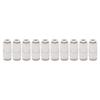 10Pcs Straight Reducing Connector Quick Release Pnuematic Air Hose Reducer Tube Fittings White