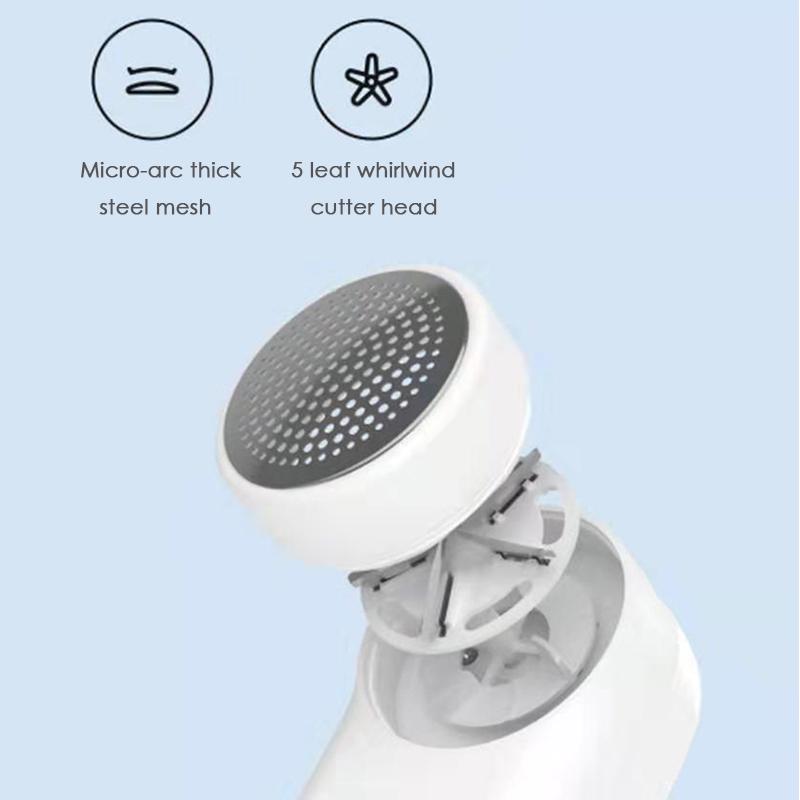 Mijia Lint Remover Ρούχα Πουλόβερ Ξυριστική Πουλόβερ Pilling Ξύρισμα Μηχανή για πιπίλισμα μπάλας Αφαίρεση χνούδι USB Φόρτιση με μικρή βούρτσα μέσα