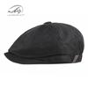 Adjustable Weave Linen-Like Cotton Newsboy Hat Male Cabbie Hunting Cap Irish Flat Cap for Men