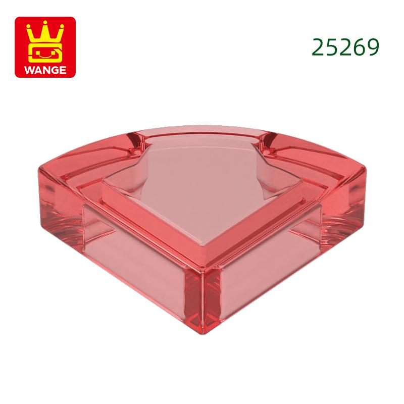 884Pcs/Lot 25269 Tile Round 1x1 Quarter Block Moc Hue Accessories Compatible featuring Brick DIY Children's Plaything Stronge Box