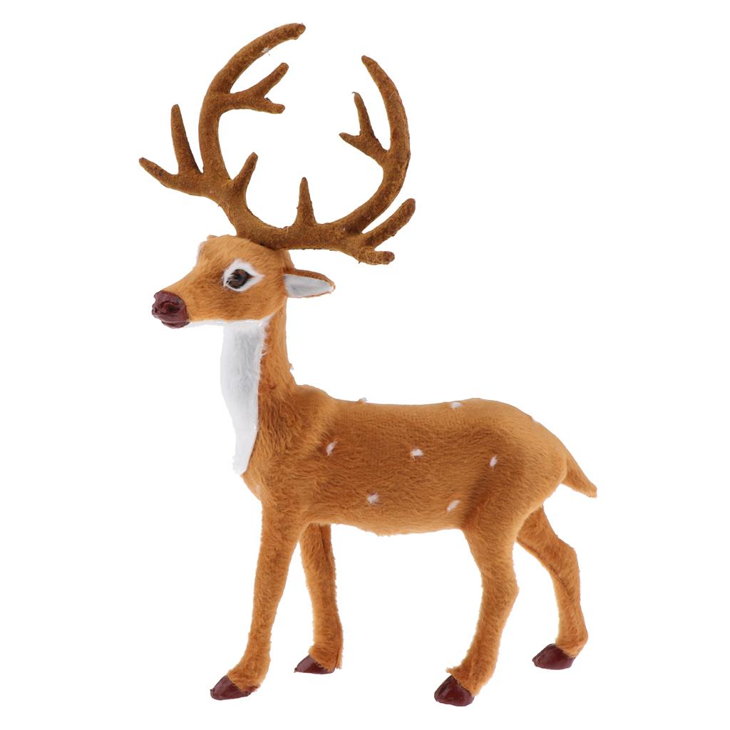 Christmas Elk Deer Reindeer doll Decor Gift