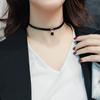 Black Leather Rope Necklace Women's Short Neck Strap Collarbone Chain 2025 New Ins Simple Mori Temperament Neck Chain