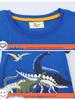 Glow-in-the-Dark Dinosaur Short-Sleeve T-shirt for Boys - European & American Style, Spring/Summer Collection