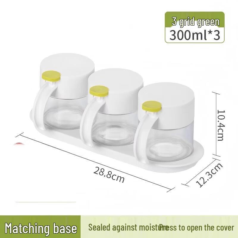 CHAHUA Polka Dot Glass Seasoning Set