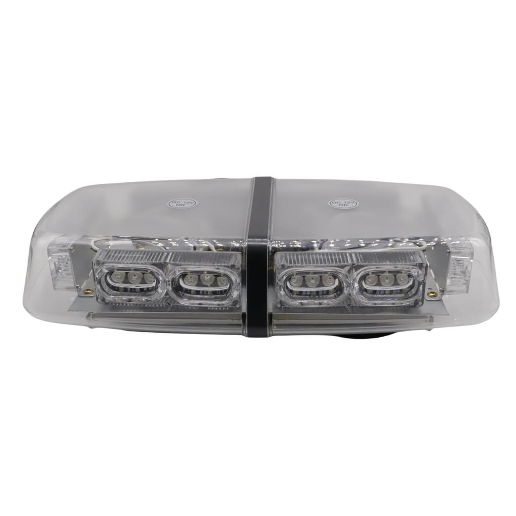 SZYUMO 36 LED Truck Police Warning Lights Lamp Blue Magnet Base 36W DC Car Roof Flashing Strobe Emergency Light Bar 12-24V