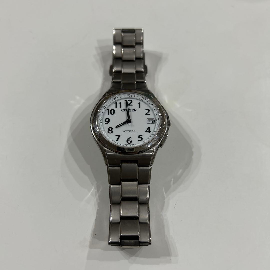 Used Citizen ATTESA Silver Watch