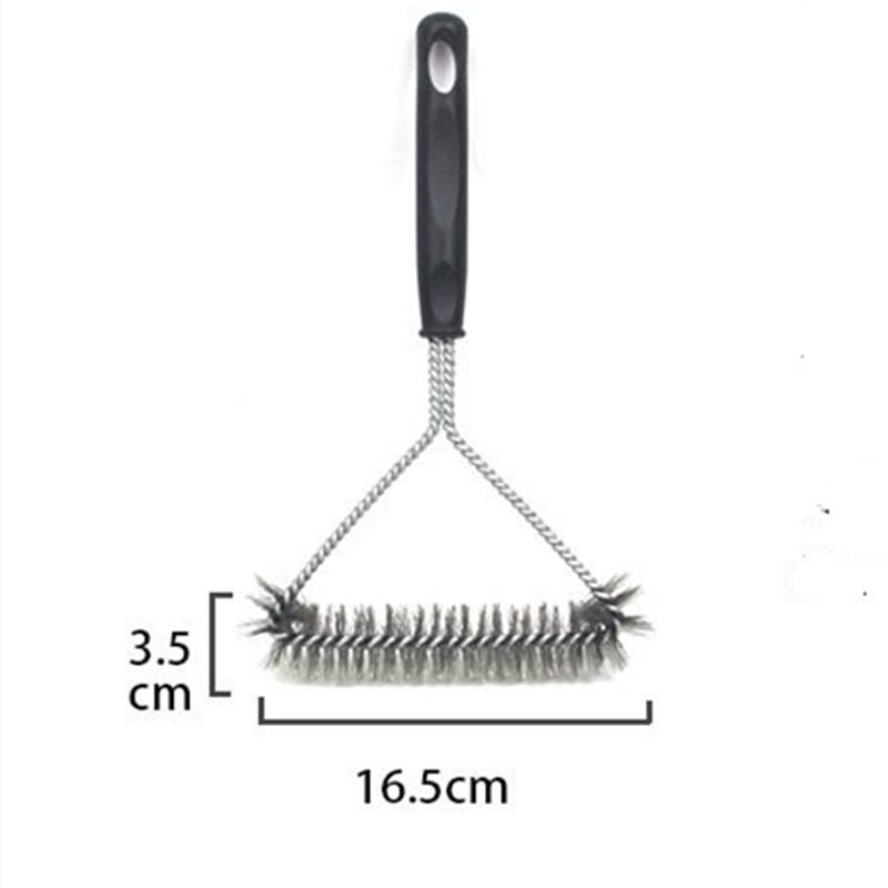 Kitchen Accessories BBQ Grill Barbecue Kit Cleaning Brush Stainless Steel Cooking Tools Barbecue Grill Wire Brush