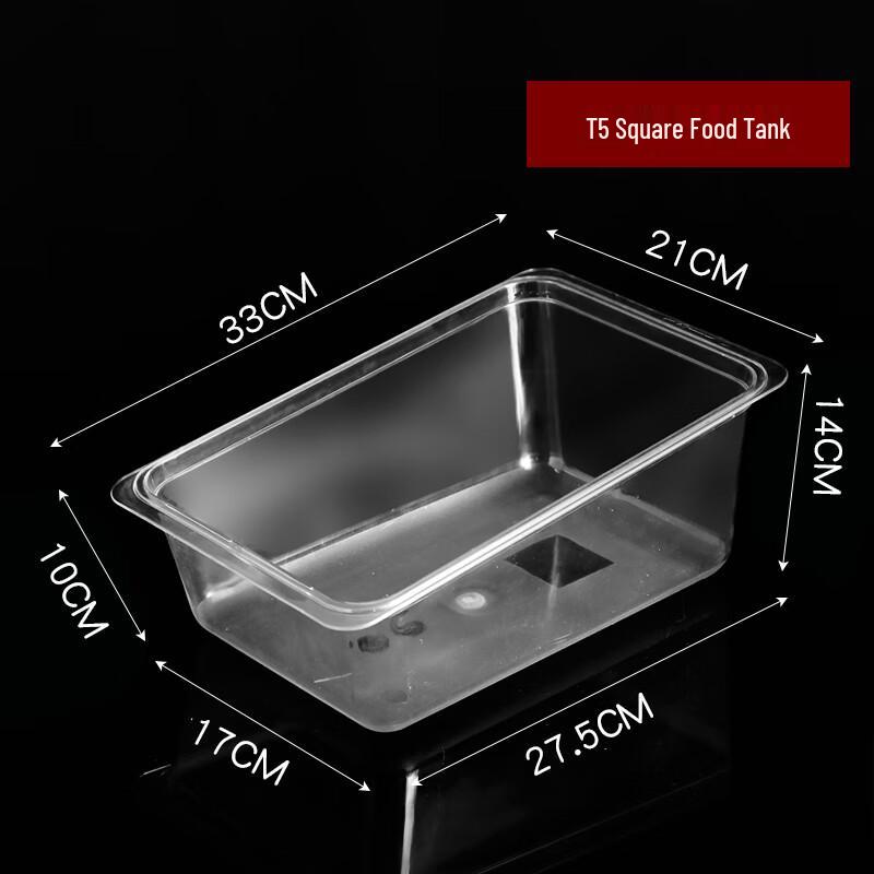 Qianxing Clear Acrylic Plastic Food Serving Trays