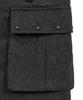 Midnight Move Wool Pk Skirt (Dark Gray)
