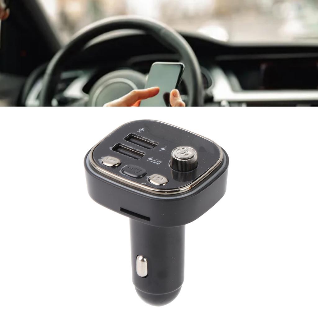 Car MP3 Player Fast Charging Hands Calling FM Transmitter Wireless Radio Adapter