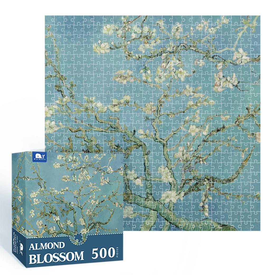 Monet S Famous Oil Painting Series Whitehill Garden Puzzle Paper 1000 Pieces Puzzle