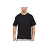 Comfortable Crew Neck Pullover Short Sleeve T-Shirt Men Tops Black HD3599