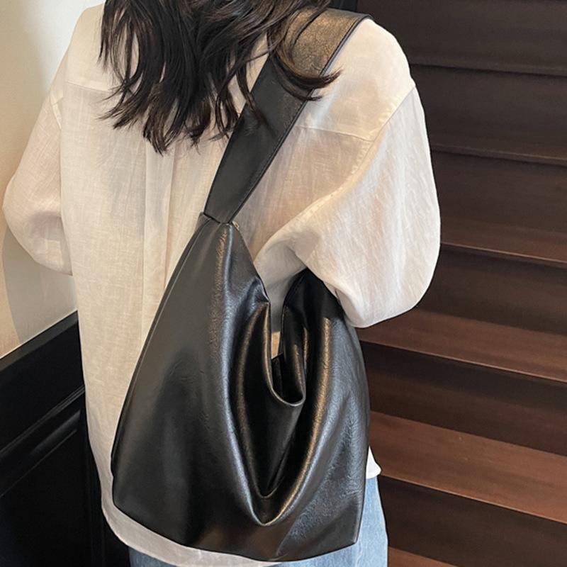 Mode Neu Weich Langlebig Vintage Tote Große Kapazität Premium Textur Weich Langlebig Outdoor Pendler Schulter Umhängetasche