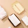 Cream Style Paper Towel Holder Plastic Napkin Storage Case Nordic Paper Towel Dispenser  Household