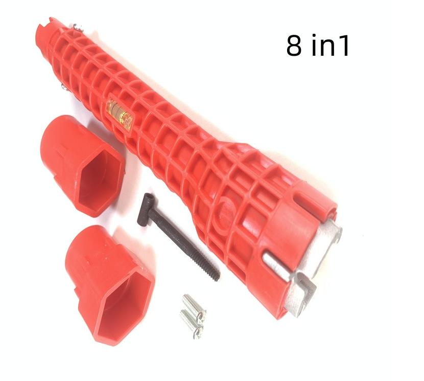 5/8 In 1 Faucet And Sink Installer Wrench Multifunctional Flume Spanner Water Heater Bathroom Sink Plumbing Repair Tool