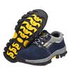 Labor Insurance Shoes Men's Anti-smashing and Anti-piercing Wear-resistant and Non-slip Fashion Safety Protective Shoes