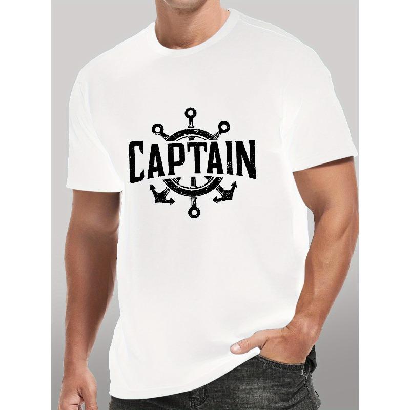 Tricou Casual și Sportiv cu Mânecă Scurtă pentru Bărbați, Mărime Europeană, cu Imprimeu Geometric - Respirabil, Lavabil la Mașină - Perfect pentru Ieșiri de Vară
