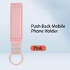 3 Stuks Telefoonhoesje Houder, Achterkant Sticker, Push-pull Polsbandje, Telefoon Gesp, Desktop Sticker, Drukknop, Telescopisch Ondersteuningsframe