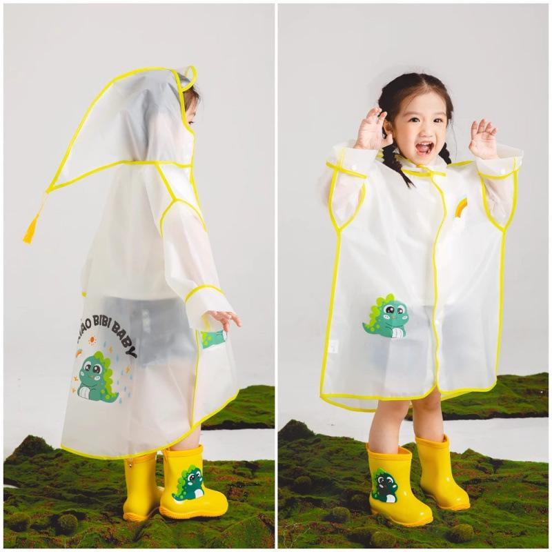 Unisex Kids' 2025 Full Body Raincoat for Kindergarten and School