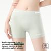Girls Spring and Autumn High Fanny Pack Hip Anti Exposure Antibacterial Breathable High Elastic Belly Retraction Boxer Safety Briefs