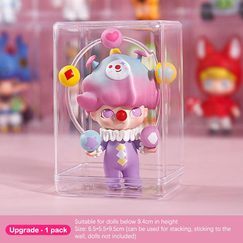 Stackable Acrylic Mystery Box Storage Display Frame Single Transparent Doll Box