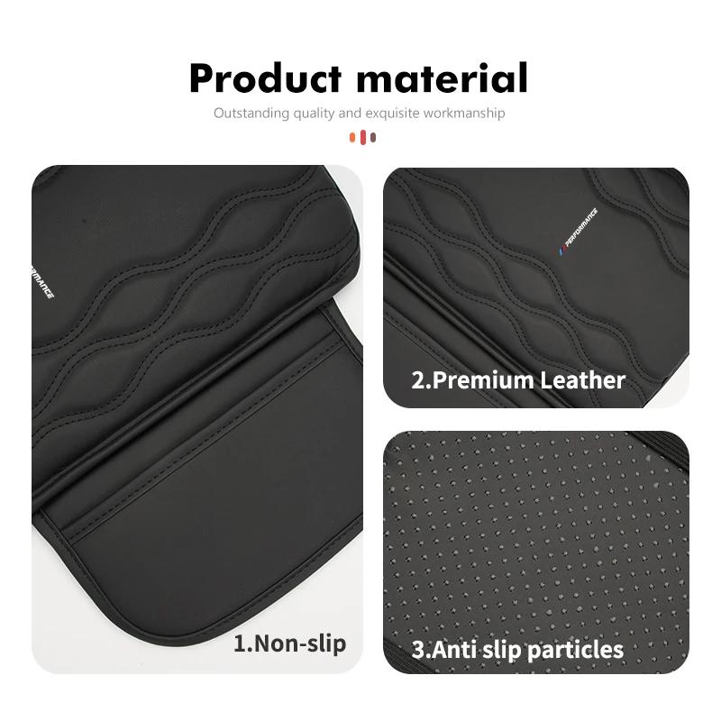 LOHCL1 Car Sticker For BMW Car Center Console Armrest Wave Mat Storage Cushion Cover Accessory X1 X2 X3 X4 X5 X6 X7 G20 G30 6GT E46 E90