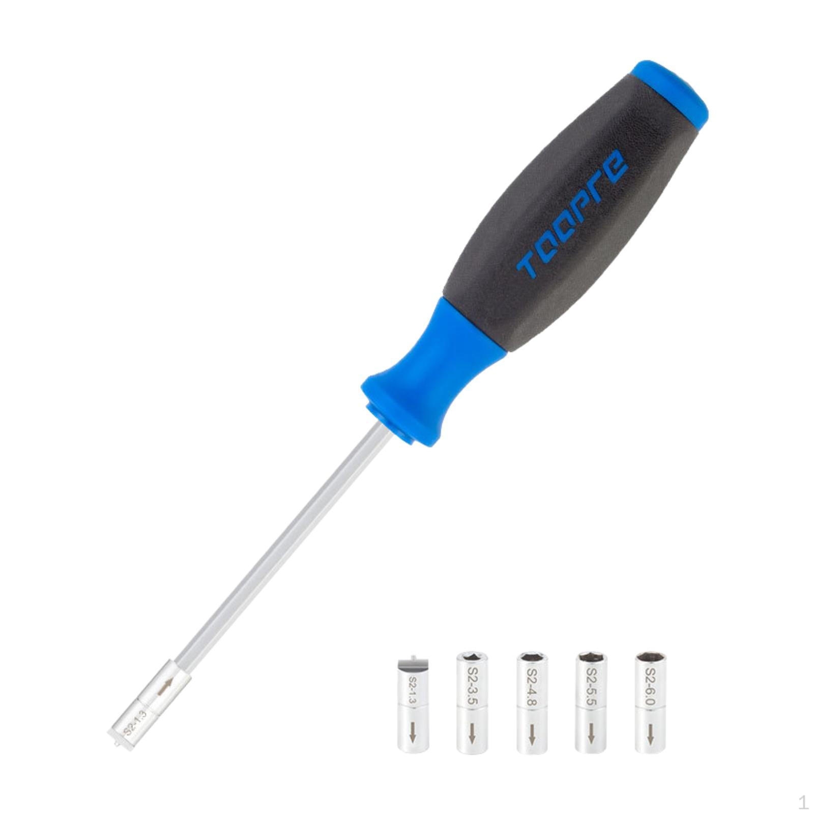 

Internal Nipple Spoke Wrench Repair Tool Alloy Steel Comfortable Grip Sturdy Anti Slip Handle Bike