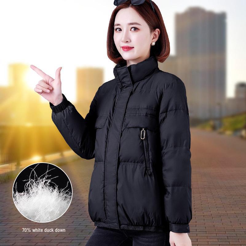Women's Lightweight Winter Down Jacket - Warm, Fashionable & Casual